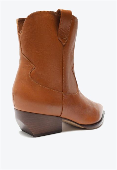 bota arezzo western cano curto